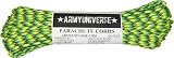 Gecko 550LB Military Nylon Paracord Rope 100 Feet by Army Universe