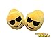 EMOJI SLIDES SLIPPERS CUSHION EMOJI SLIPPERS - BASED IN USA (Kids, SUNGLASSES FACE)