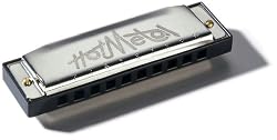 Hohner Hot Metal Harmonica, Key of C