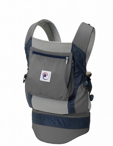 【並行輸入】ERGObaby パフォーマンスキャリア グレーネイビー BCP03405 Performance-Grey