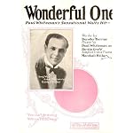 WONDERFUL ONE, Paul Whiteman's Sensational Waltz Hit book cover