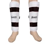 Cobra TKD Shin Guard Vinyl WHITE