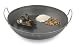 World Cuisine 14.12-Inch x 2.5-Inch Black Steel Paella Pan (52136)