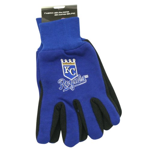 Kansas City Royals Jersey Gloves (One Size Fits Most Ages 16+)