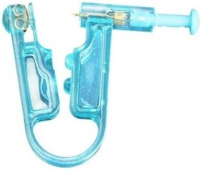 Colomily Disposable Safety Ear Piercing Gun Unit Tool with Ear Stud Asepsis Pierce Kit