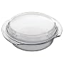 Marinex 3.2-Quart Round Flat Casserole with Lid