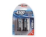 Ansmann NiMH Akku C Baby 4500 mAh 2er Pack