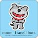 Dog of Glee I Smell Butt Air Freshener A-0227