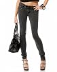 Triple Zip Denim Legging main image