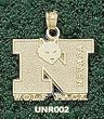 Univ Of Nevada Reno "N" Wolf Charm/Pendant