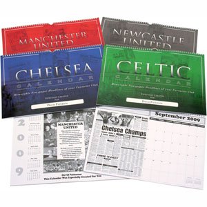 Personalised Football Calendar Chelsea