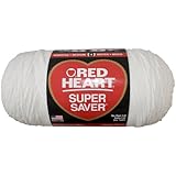 Red Heart E302B.0311 Super Saver Jumbo Yarn, White