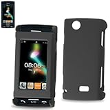 Hard Protector Skin Cover Cell Phone Case for Sharp FX AT&T - BLACK
