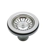 Rohl 733APC Basket Strainer Without Pop-Up Manual Operation, Polished Chrome