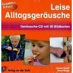 Leise Alltagsger�usche: Hinh�ren lernen. Ger�usche-CD mit 30 Bildkarten