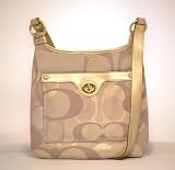 (コーチ)COACH ペネロピ シグネチャー ヒッピー 斜めがけショルダーバッグ カーキxゴールド F18478 BKHGD 並行輸入品 コーチ ゴールド