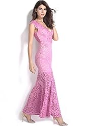Illusion Lace Polyester/Spandex Evening Dress 