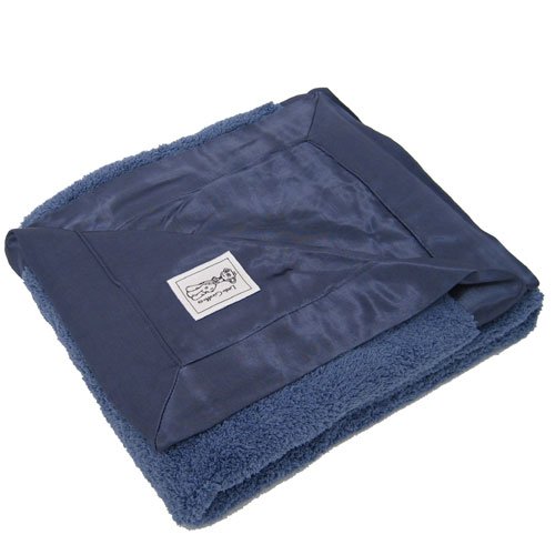 Childrens Toyshop  Apparel : Little Giraffe Satin-Chenille Baby Blanket 35"x45"