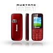 Mustang PHONEM1B-R Handy M31 (2,54 cm (1,8 Zoll) TFT Farbdisplay, Quadband, MicroSD-Slot, Dual SIM Karten, VGA Kamera, Bluetooth, MP3/MP4 Player, FM Radio) rot