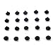 LOOYUAN 20PCS Nylon Bumper Fastener Rivet Clips Automotive Furniture Assembly Expansion Screws Kit Body Rivet Retainer Fastener Clips Replace Vlvo