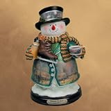 Thomas Kinkade Christmas Memories Snowman NEW IN BOX