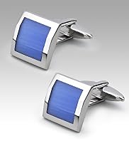 Square Catseye Cufflinks
