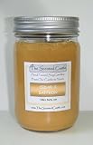Cedar & Saffron Scented Soy Candle - 10oz Jelly Jar by The Scented Castle