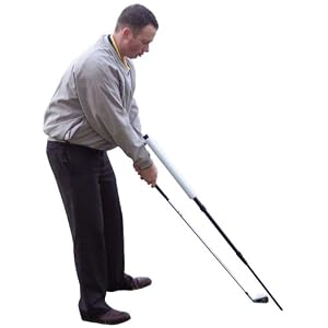 Izzo Sway Stick Golf Training Aid + Sherpashaw Ball Marker