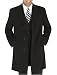 Calvin Klein Black Three-Quarter-Length Wool/Cashmere Coat