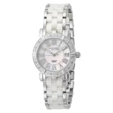 Anne Klein New York Womens 121953WMWB Silver-Tone and Diamond Bracelet Watch