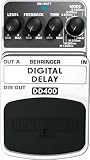 Behringer DD400 Digital Delay Pedal Image of Behringer DD400 Digital Delay Pedal