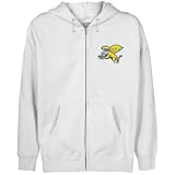 NCAA Canisius College Golden Griffins Youth White Logo Applique Full Zip Hoody