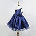 Flower Girls Dress Satin Organza Wedding Party Ball Gown Bowknot Tulle Dresses