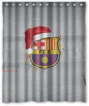 Wonderful fc barcelona Waterproof Fabric Shower Curtain 60" x 72"