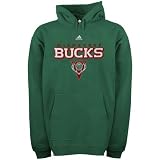 adidas Milwaukee Bucks Green True Court Hoody Sweatshirt