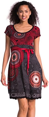 Desigual Women's Noa Woman Knitted Dress Short Sleeve, Black, X-Large