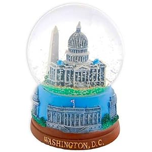 Washington DC Snow Globe - Capitol 100MM, Washington D.C. Snow Globes
