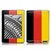 German Flag Design Protective Decal Skin Sticker for Amazon Kindle Touch / Touch 3G (6 inch Ink display with Multi-touch)