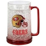 San Francisco 49ers 16oz Crystal Freezer Mug
