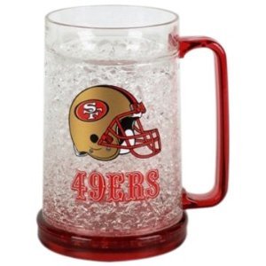 San Francisco 49ers 16oz Crystal Freezer Mug