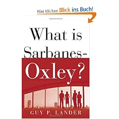 What Is Sarbanes-Oxley?