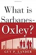 What is Sarbanes-Oxley?