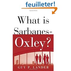 What Is Sarbanes-Oxley?