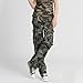 Aubig Cotton Womens Casual Outdoor Military Army Woodland Camouflage Cargo Pants