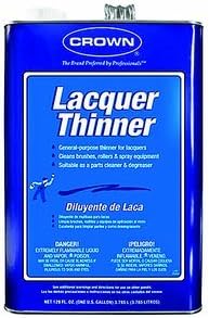 Crown Packaging CR.PLT.M.41 Premium Lacquer Thinner - 1 Gallon, Pack of 4