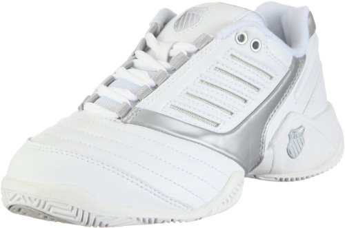 K-Swiss SURPASS 9160-155-M, Scarpe da tennis donna, Bianco (Weiss/White / Silver), 41