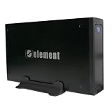 3.5 SATA/IDE to USB2.0 Enclosure, Aluminum Housing, Black Color