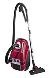 Produkt-Bild: Dirt Devil M 3050 Staubsauger  Classic 2000 W mit und ohne Beutel rot/chrom Turbob&uuml;rste+Parkettb&uuml;rste