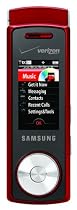 Samsung Juke Phone, Red (Verizon Wireless)