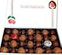 Chocolate Covered Cherry Cordials, Assortment of Milk and Dark Chocolate